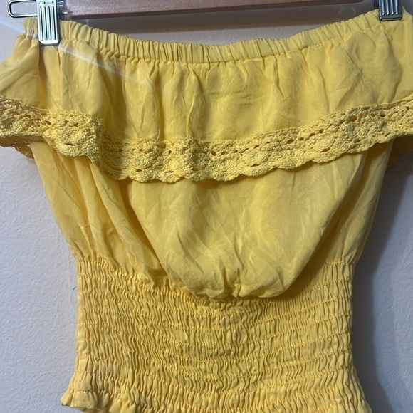 windsor top yellow size S y2k - Picture 8 of 8
